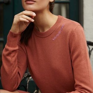 Spiritual Gangster We Are One Nikki Sweater - Rust, XS